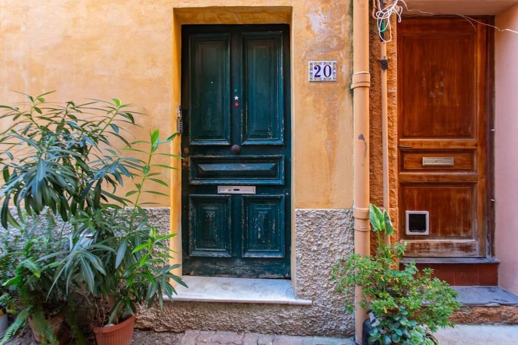 #40 Bright Sea View Suite For 6 2Mins Walk Port & Sea Villefranche-sur-Mer Esterno foto
