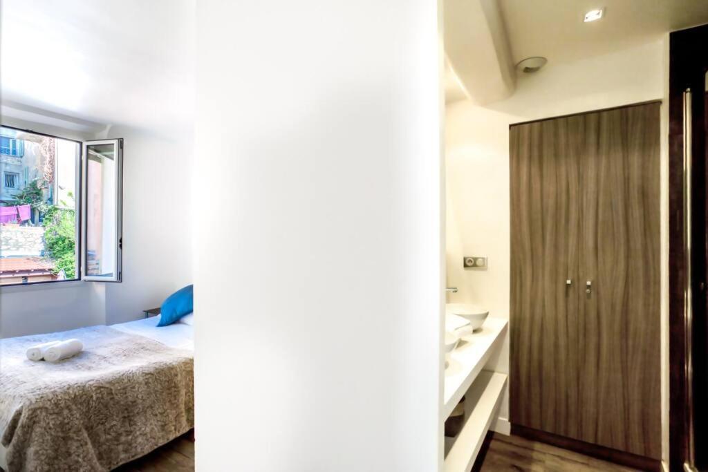 #40 Bright Sea View Suite For 6 2Mins Walk Port & Sea Villefranche-sur-Mer Esterno foto