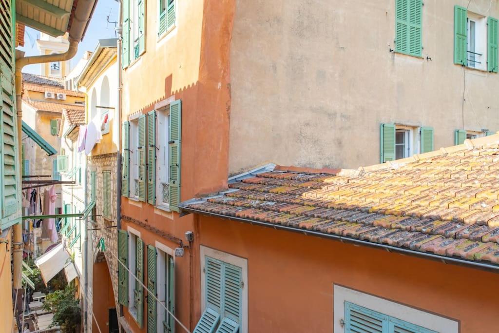 #40 Bright Sea View Suite For 6 2Mins Walk Port & Sea Villefranche-sur-Mer Esterno foto