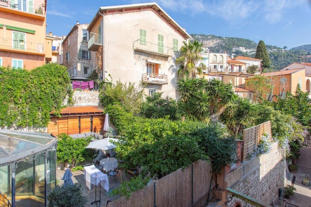 #40 Bright Sea View Suite For 6 2Mins Walk Port & Sea Villefranche-sur-Mer Esterno foto